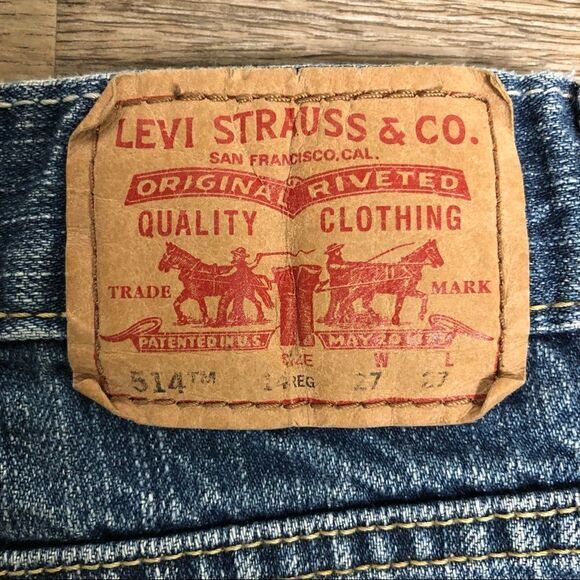 Levi’s Men’s 514 Jeans Size 27 x 27 - Picture 4 of 8